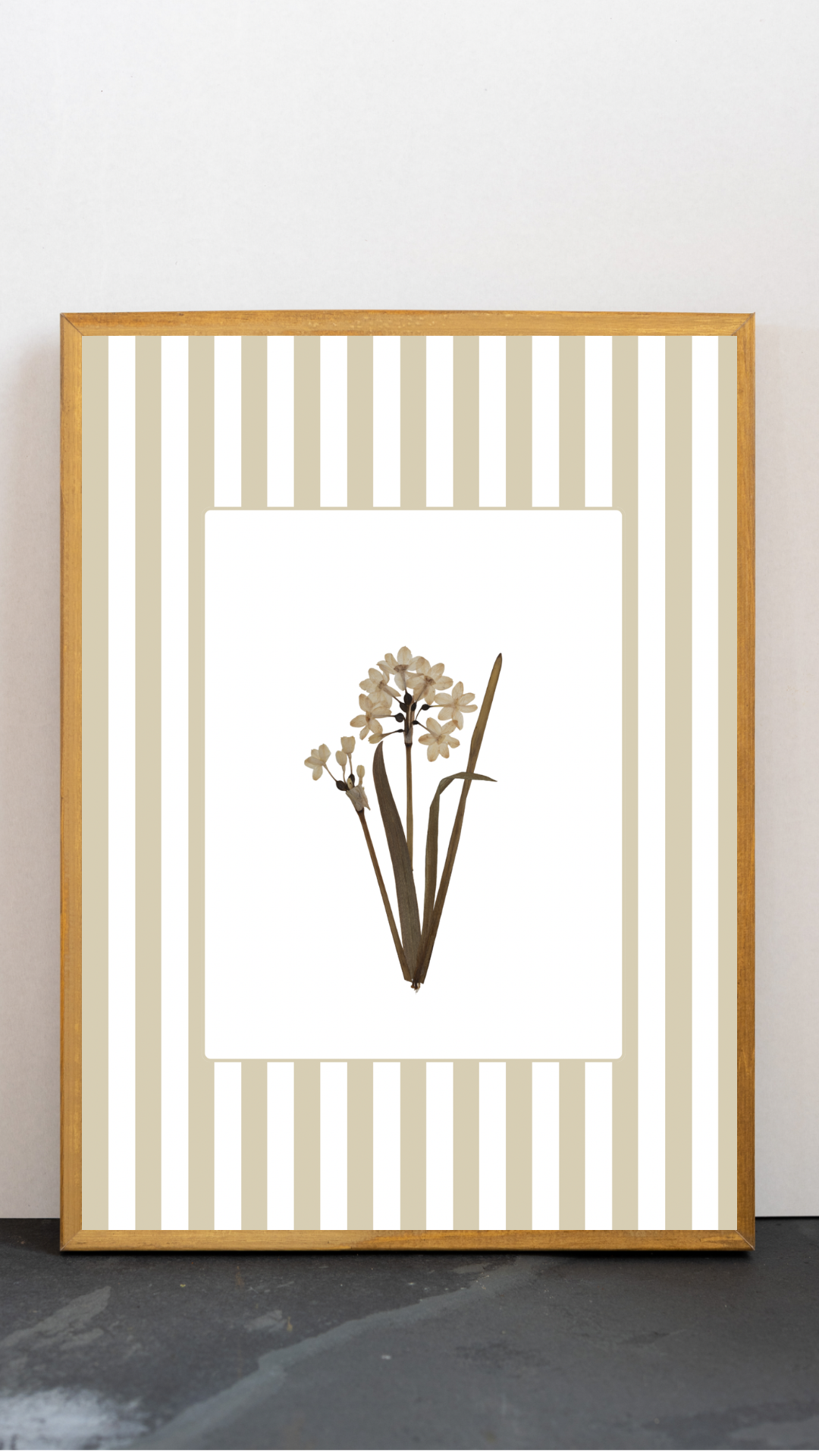 Garden Lines / Beige Narciso