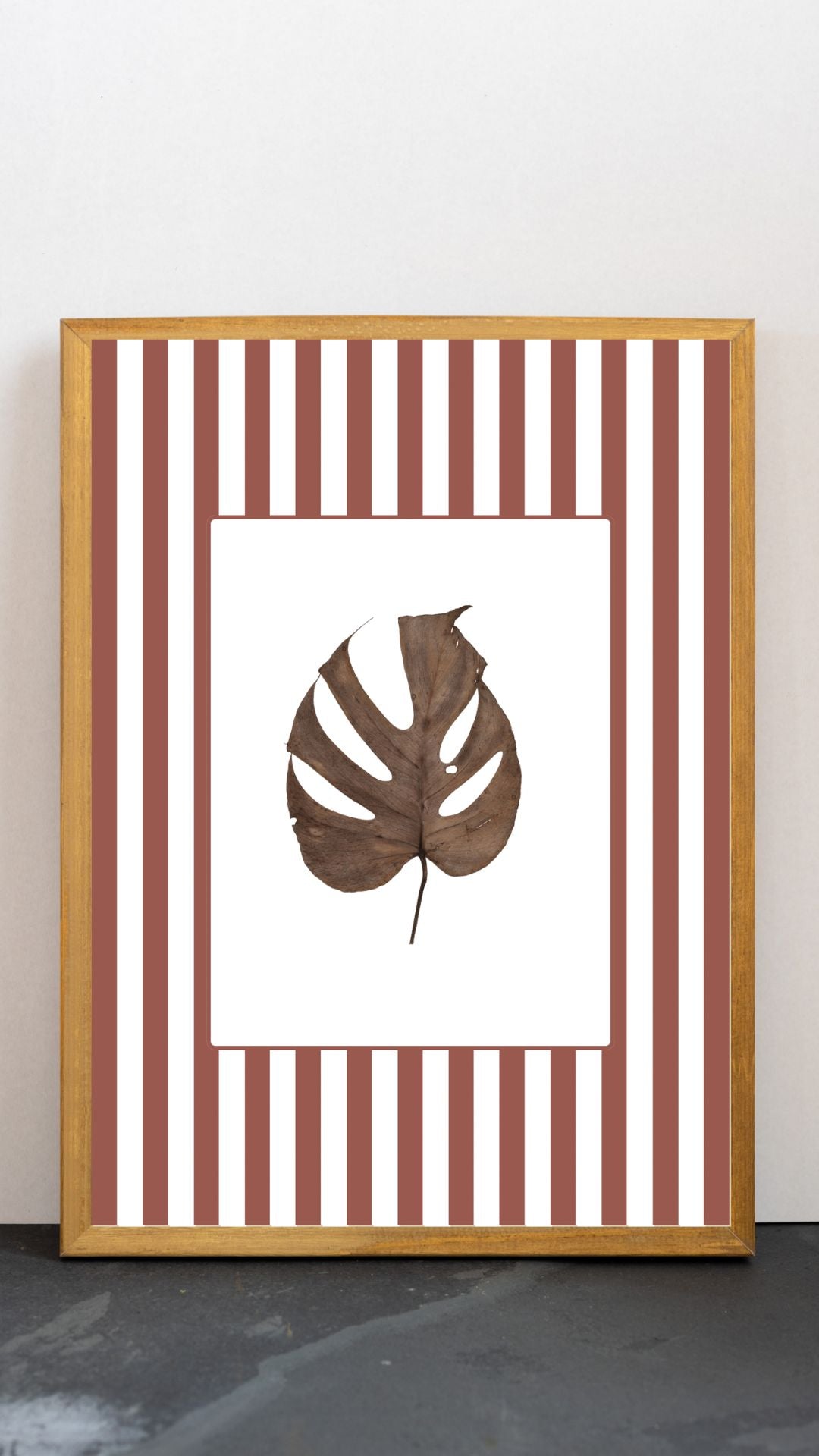 Garden Lines / Terracota Monstera