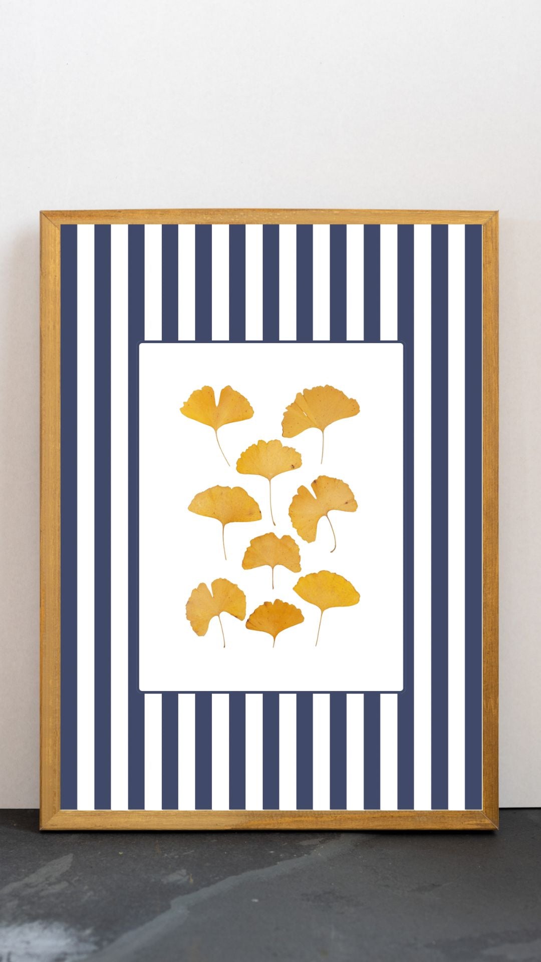 Garden Lines / Blue Ginkgo