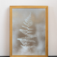 Cuadro Helecho Esfumado White I