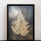 Cuadro Helecho Esfumado Black I