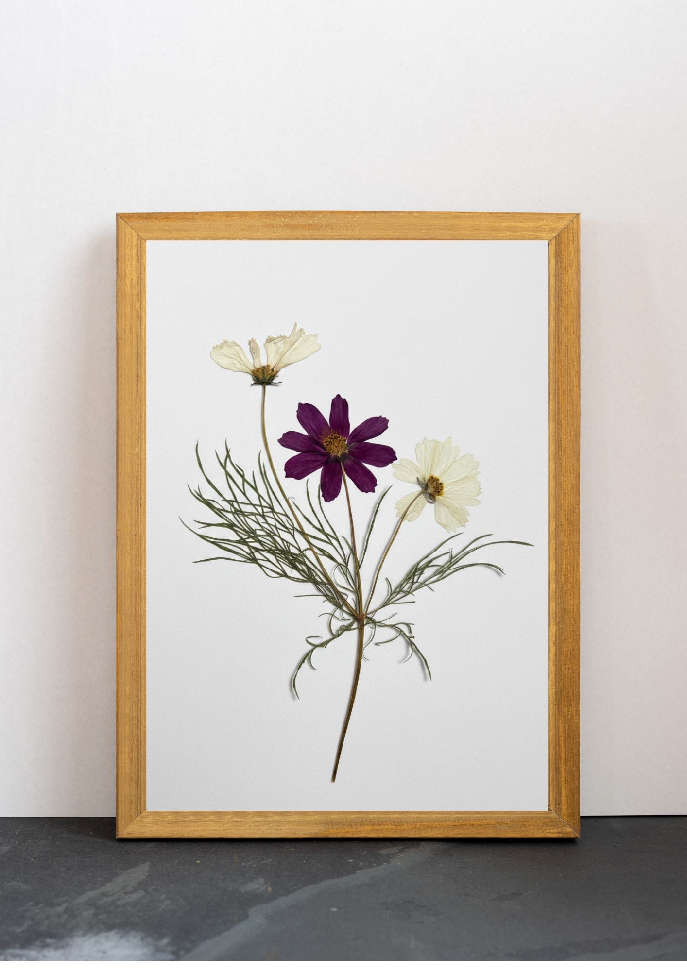 Cuadro Cosmos púrpura II