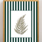 Garden Lines / Green Fern I