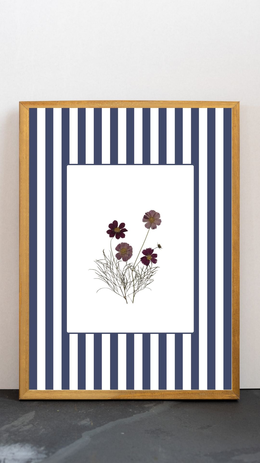 Garden Lines / Blue Cosmos